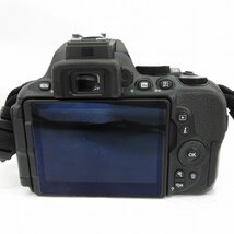 【中古品】Nikon ニコン デジタル一眼レフカメラ D5600 ダブルズームキット(18-55/70-300) ブラック 11571908 0518_画像4