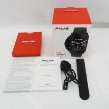 【美品】POLAR ポラール スポーツ＆ヘルスケアウォッチ Ignite 3 イグナイト3 シリコンバンド ナイトブラック 11579359 0518_画像10