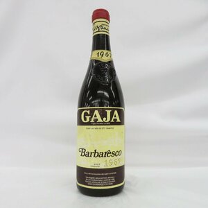 【未開栓】GAJA ガヤ バルバレスコ 1967 赤 ワイン 750ml 14% ※目減り有 11567731 0519
