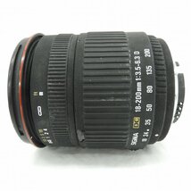 【中古品】SIGMA シグマ カメラレンズ ズームレンズ 18-200ｍｍ f3.5-6.3 DC ニコン用 11580425 0519_画像4