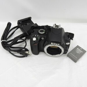 【中古品】Nikon ニコン デジタル一眼レフカメラ D60 ボディ 11580433 0519