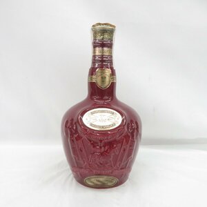 1 jpy ~ [ not yet . plug ]ROYAL SALUTE Royal Salute 21 year ceramics bottle whisky 700ml 40% 1298g 11580121 0520