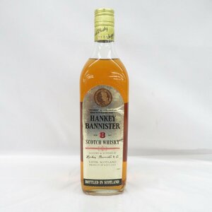 1円~ 【未開栓】Hankey-Bannister ハンキー・バニスター 8年 ウイスキー 750ml 43% 11570742 0520