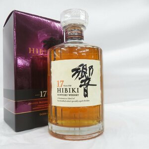 1 jpy ~[ not yet . plug ]SUNTORY Suntory .HIBIKI 17 year whisky 700ml 43% box attaching 11573443 0519