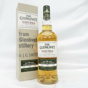 【未開栓】THE GLENLIVET ザ・グレンリベット 16年 ナデューラ ウイスキー 700ml 60.2% 箱付 11524423 0519