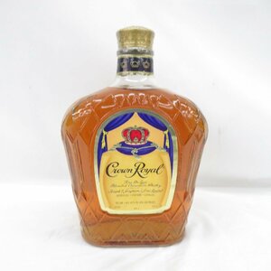 1 jpy ~[ not yet . plug ]CrownRoyal Crown Royal ru fine Deluxe Canadian whisky 750ml 40% 11570404 0521