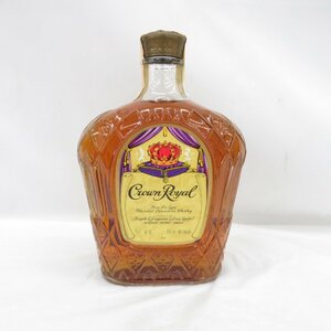 1円～【未開栓】CrownRoyal クラウンロイヤル ファインデラックス カナディアン ウイスキー 750ml 40% 11572654 0521