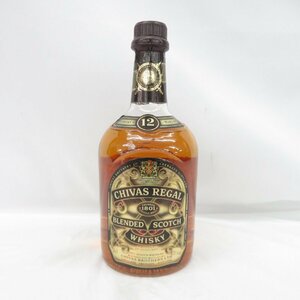 1円～【未開栓】CHIVAS REGAL シーバスリーガル 12年 ウイスキー 760ml 40％ 11572655 0521