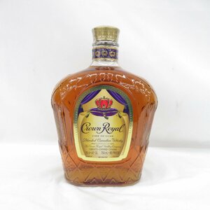 1 jpy ~[ not yet . plug ]CrownRoyal Crown Royal ru fine Deluxe Canadian whisky 750ml 40% 11575356 0521