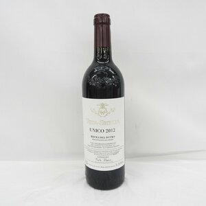 【未開栓】VEGA SICILIA ベガ シシリア ウニコ リベラ・デル・ドゥエ 2012 赤 ワイン 750ml 14.5% 11582227 0521