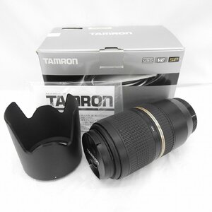 【美品】TAMRON タムロン カメラレンズ ズームレンズ SP 70-300mm F/4-5.6 Di VC USD 921112900 0520