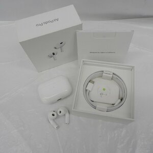 【中古品】Apple アップル ワイヤレスイヤホン AirPods Pro 第2世代 MagSafe充電ケース(USB-C)付 MTJV3J/A 11580220 0521