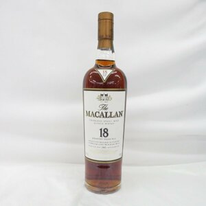 【未開栓】The MACALLAN ザ・マッカラン 18年 1997 シェリーオーク ウイスキー 700ml 43% 11580545 0522