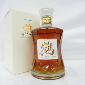 【未開栓】NIKKA ニッカ 鶴 金文字 ウイスキー 700ml 43％ 箱付 921112905 0524