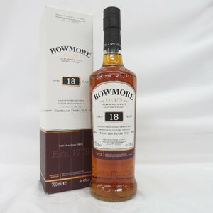 【未開栓】BOWMORE ボウモア 18年 シングルモルト ウイスキー 700ml 43% 箱付 11584942 0524