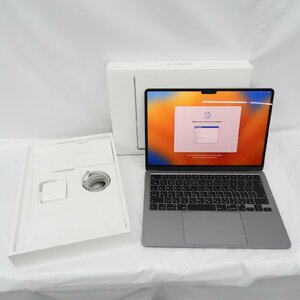 【中古品】Apple アップル ノートパソコン MacBook Air Liquid Retina 13.6インチ MLXW3J/A スペースグレイ M2/8GB/SSD256GB 11584251 0525