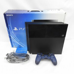 【中古品】SONY ソニー PlayStation4 PS4 プレイステーション4 500GB CUH-1100AB01 ジェットブラック 11569073 0525