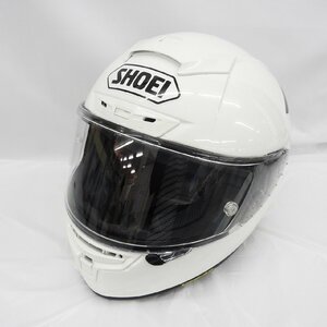 【中古品】SHOEI ショウエイ フルフェイスヘルメット X-Fourteen エックスフォーティーン ホワイト サイズ：L(59-60cm) 11586372 0526