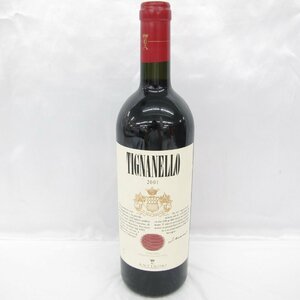 [ не . штекер ]ANTINORI TIGNANELLO anti клей tinya Nero tos Carna 2001 красный вино 750ml 13.5% 11589092 0529