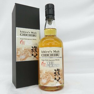 【未開栓】Ichiro's Malt イチローズモルト 秩父 ザ・ピーテッド 2022 シングルモルト ウイスキー 700ml 53% 箱付 11591032 0531