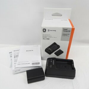 【美品】SONY ソニー トラベルチャージャーキット ACC-TRW(NP-FW50+BC-TRW) 11592261 0601