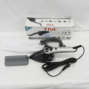 1円～【美品】T-fal ティファール 衣類スチーマー トゥイニー ジェットスチーム ノワール DV9001J0 953180933 0605