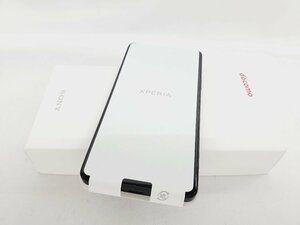 1円～【未使用品】docomo ドコモ スマートフォン SONY Xperia Ace III SO-53C ブラック 判定○ ※SIMロック解除済み 11571419 0512