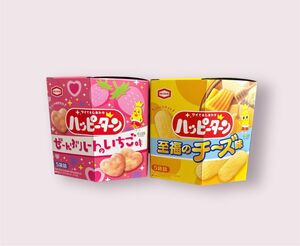 【東京おかしランド限定】ハッピーターン　いちご味　チーズ味　亀田製菓　限定