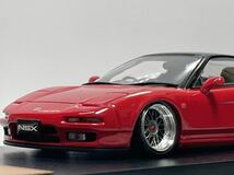 国産名車プレミアムコレクション1/43 HONDA NSX BBS LMチャンピオンEDタイプ ローダウン 国産スーパーカー_画像8