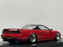 国産名車プレミアムコレクション1/43 HONDA NSX BBS LMチャンピオンEDタイプ ローダウン 国産スーパーカー_画像5