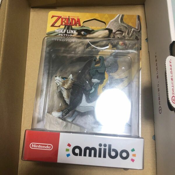 未開封　amiibo ウルフリンク トワイライトプリンセス ゼルダの伝説シリーズ