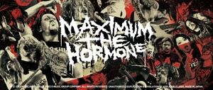 マキシマムザホルモン MAXIMUM THE FACE TOWEL-2023 backdrop edition- タオル グッズ