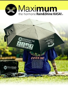 マキシマムザホルモン Rain&Shine KASA! 傘 折り畳み傘 かさ 日傘