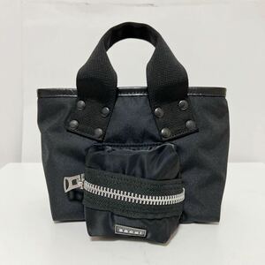 sacai Coal Tote Bag Small サカイ ロゴパッチ ミニトートバッグ スモール ブラック 美品 