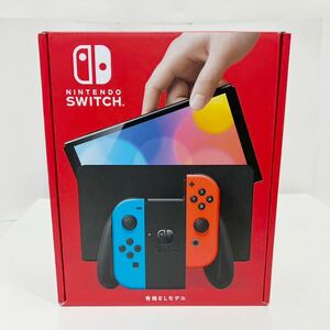 Nintendo Switch have machine EL model neon Nintendo switch HEG-S-KABAA body store there is no sign unused 