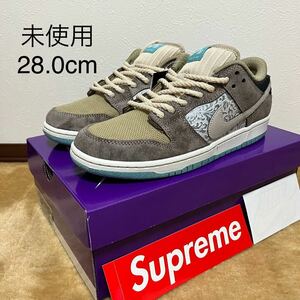 未使用 国内正規品 NIKE SB DUNK LOW PRO PRM US10/28.0cm タグ ステッカー付 FZ3129 200 ナイキ ダンク supreme シュプリーム BIG MONEY 