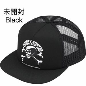 未使用 23fw Supreme Bounty Hunter Mesh Back 5-Panel Black タグ ステッカー付 Supreme Online 購入 シュプリーム キャップ メッシュ