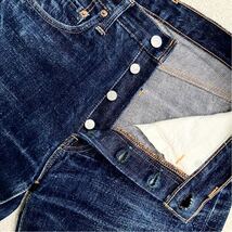 旧 DENIME ORIZZONTI 66 TYPE DENIM PANTS / SHINS 初期 ヴィンテージ 501XX WW2 大戦 復刻 レプリカ 60s 50s 40s_画像4