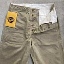 BUZZ RICKSON'S M43036 EARLY MILITARY CHINOS 1942 MODEL / US ARMY USMC 45 KHAKI M-41 M-42 TROUSERS PANTS WW2 大戦 40s_画像4