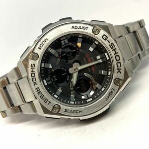 1円から　カシオ　G-SHOCK ソーラー電波　GST-W110D 美品