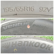 195/65R16 92V Hankook Ventus Prime4 K135 新品 サマータイヤ 4本セット 2022年製 送料無料 195/65/16 ハンコック N3549._画像3