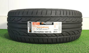 255/45R20 105Y Hankook Ventus V12 evo2 K120 新品 サマータイヤ 1本のみ 2022年製 送料無料 255/45/20 ハンコック N3625.