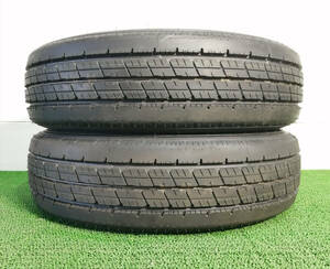 205/75R16 113/111L Dunlop ENASAVE SPLT38A 新品同様 サマータイヤ 2本セット 2023年製 205/75/16 ダンロップ N3623.