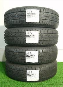 165/65R14 79S Bridgestone NEXTRY Ecopia 新品 サマータイヤ 4本セット 2022年製 送料無料 165/65/14 ブリヂストン N3592.