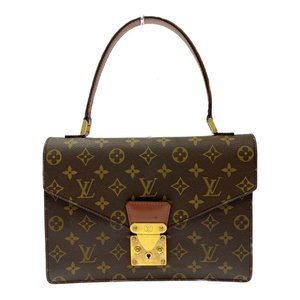 【ジャンク】 LOUIS VUITTON ルイ・ヴィトン M51190 モノグラム PVC コンコルド ハンドバッグ ブラウン 265911 ハンドバッグ