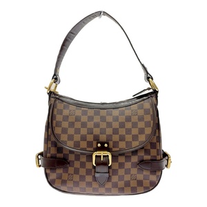 LOUIS VUITTON ルイ・ヴィトン N51200 ダミエ PVC ハイバリー ショルダーバッグ ブラウン 231633 ショルダーバッグ