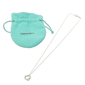 TIFFANY&Co. ティファニー シルバー エルサペレッティ オープンハート ネックレス 2.0g 925刻印 264779 ネックレスの画像1