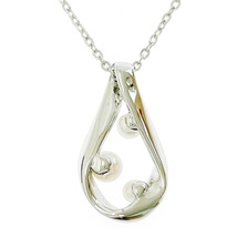 【箱付き】 MIKIMOTO ミキモト シルバー パール ネックレス レディース 3.8g STERLING刻印 271275 ネックレス_画像5