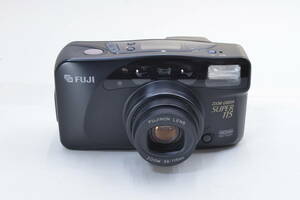 【ecoま】FUJI ZOOM CARDIA SUPER 115 no.10310431 コンパクトフィルムカメラ