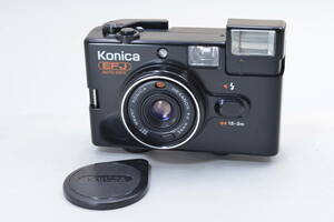 【ecoま】Konica EFJ ブラック no.510862 コンパクトフィルムカメラ